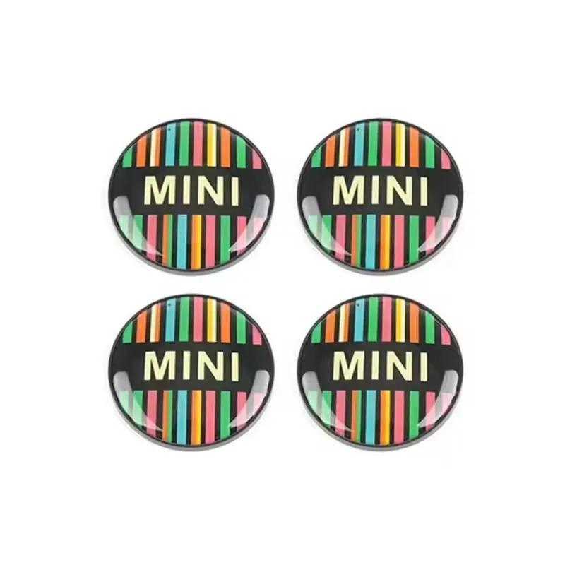 20pcs 54MM Wheel Center Hup Caps Cover Decoration for MINI Coopers R50 R53 R52 R56 R55 Auto Tire Cover Exterior Accessories
