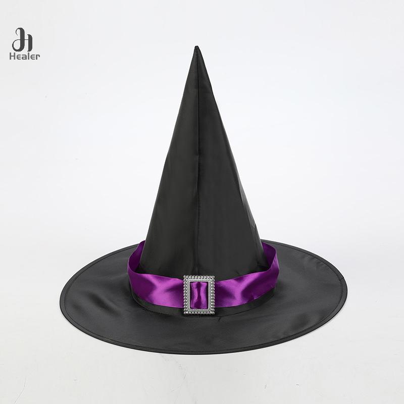 Halloween Hats Decoration Props Cosplay Witch Net Gauze Headwear Witch Halloween