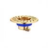 Brass Floor Drain Core with Large Filter Screen for Bathroom Sewer Anti Odor and Backflow Prevention Suitable for Standard Drain Pipes