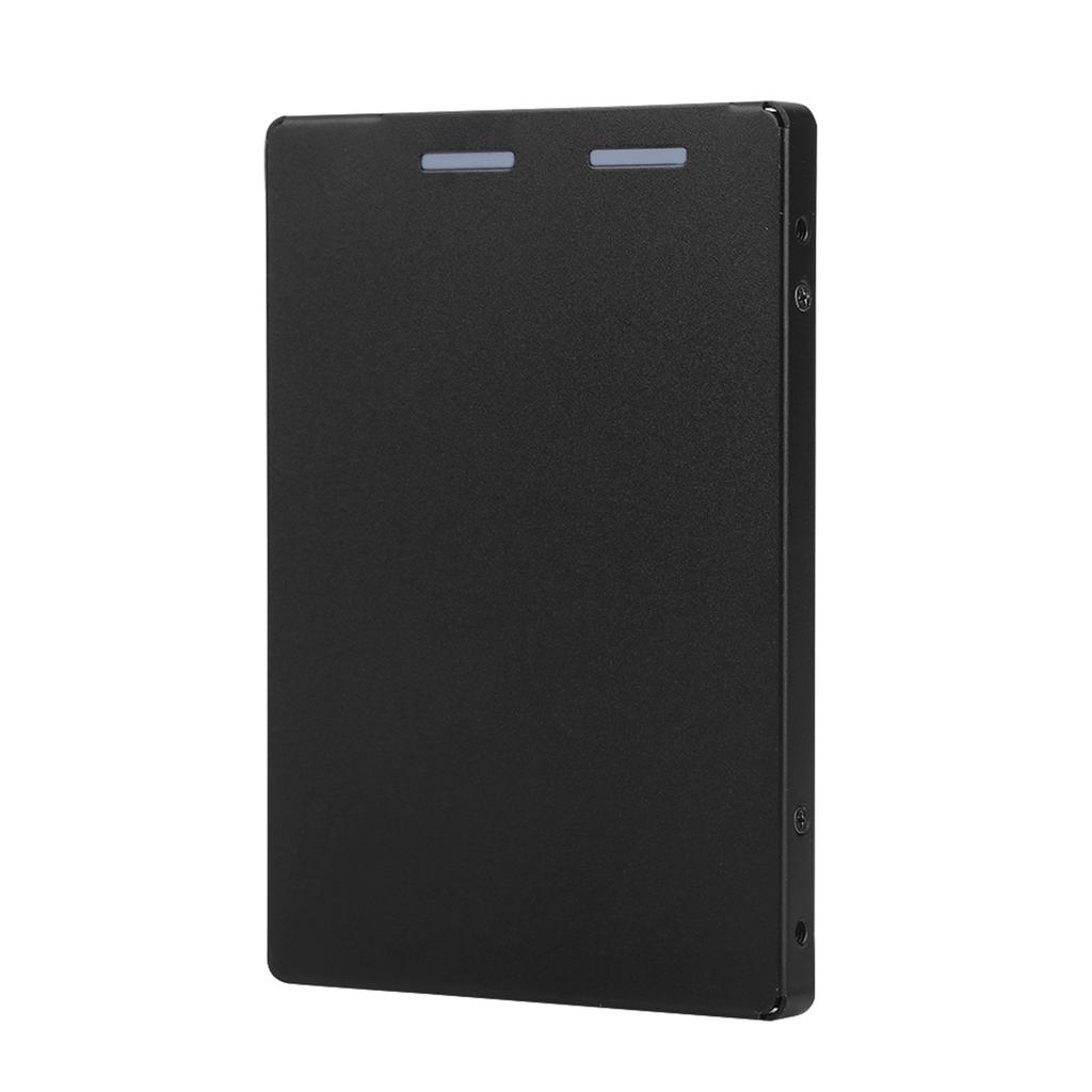 Metal mSATA To 2.5  SATA III HDD SSD Converter Adapter with Aluminium Enclosure Case