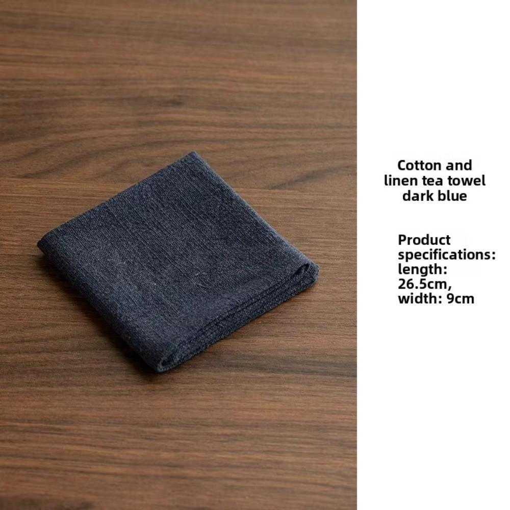 Zen Ramie Kitchen Towel Hand Towels Quick Dry Dish Towel Reusable Linen Tea Towel  Tea Table Use