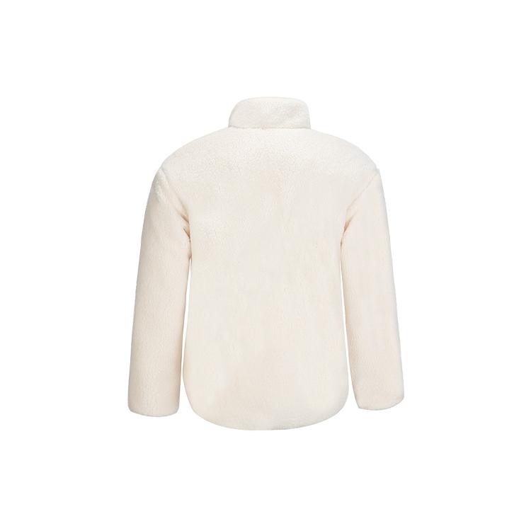 Anta Sports Life Collection Velvet feel Coat Men's Vanilla White 952138701-1