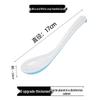 Two-Color Melamine Six-Grid Fast Food Serving Plate - School Cafeteria Rectangular Divider Plate