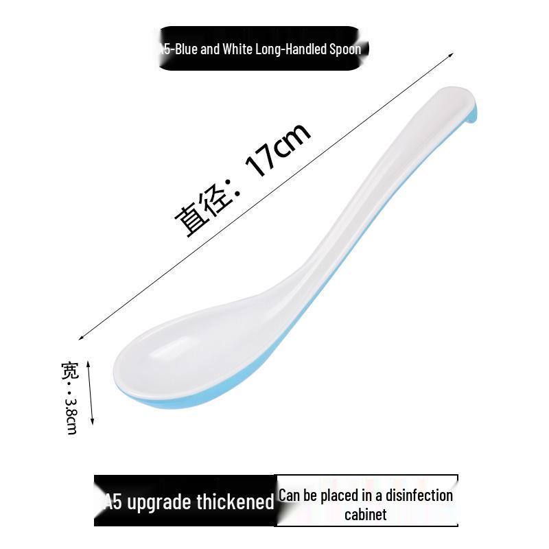Two-Color Melamine Six-Grid Fast Food Serving Plate - School Cafeteria Rectangular Divider Plate