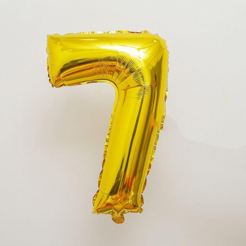 Children's First Birthday Number Balloon Set, Gold Crown Foil Balloons, Fun Party Decorations