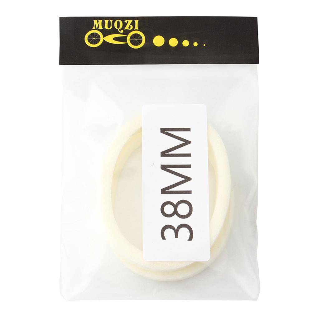 2 st Cykelframgaffel Svampring Oljeskum Absorbera Tätning 30/32/34/35/36/38/40mm Gafflar Svampringar MTB-tillbehör