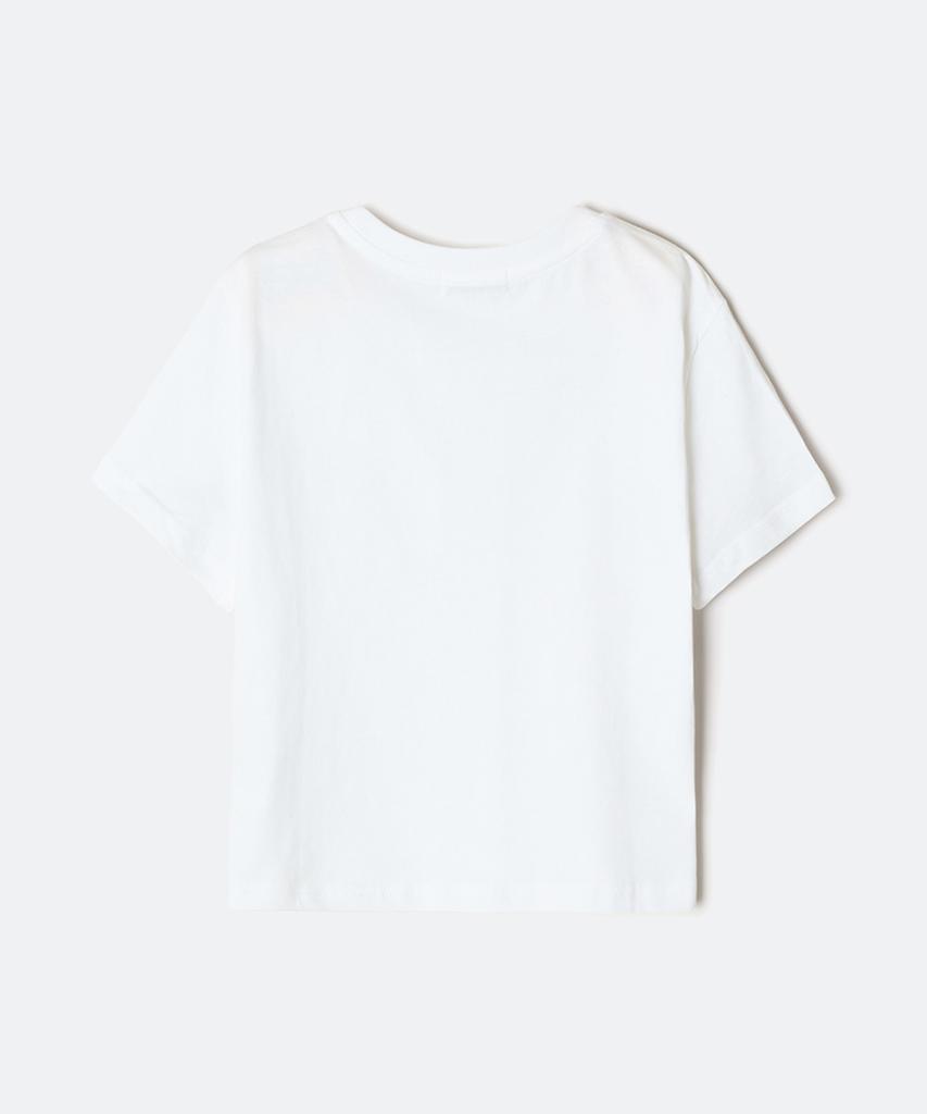 Seupao Boston Small Letter Crop Short Sleeve Tee_Sprpg24G71