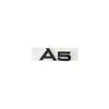 for S A5 2010-2019 2020-2024 2.0T S Line Quarrto Sticker 4Ring ABS 192mm 273mm 249mm Car Front Emblem Rear Trunk Decoration