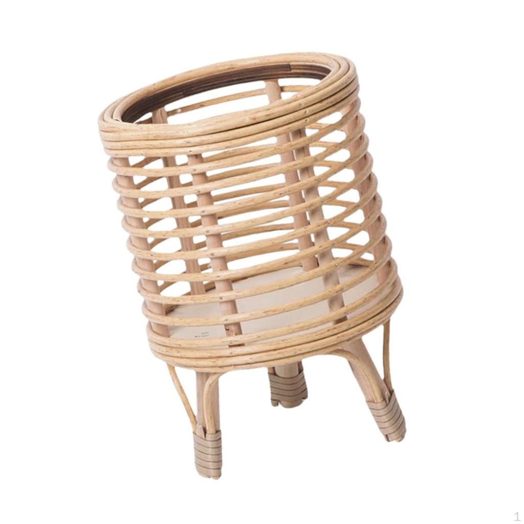 Elegant Wooden Plant Holder for Home and Garden Decor