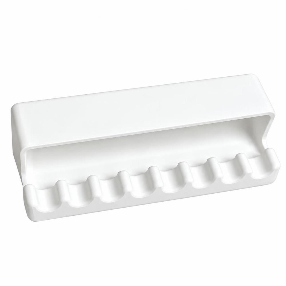 Plastic Nail Brush Stand 8-Slot Manicure Brush Organizer Nail Brush Holder Nail Technician