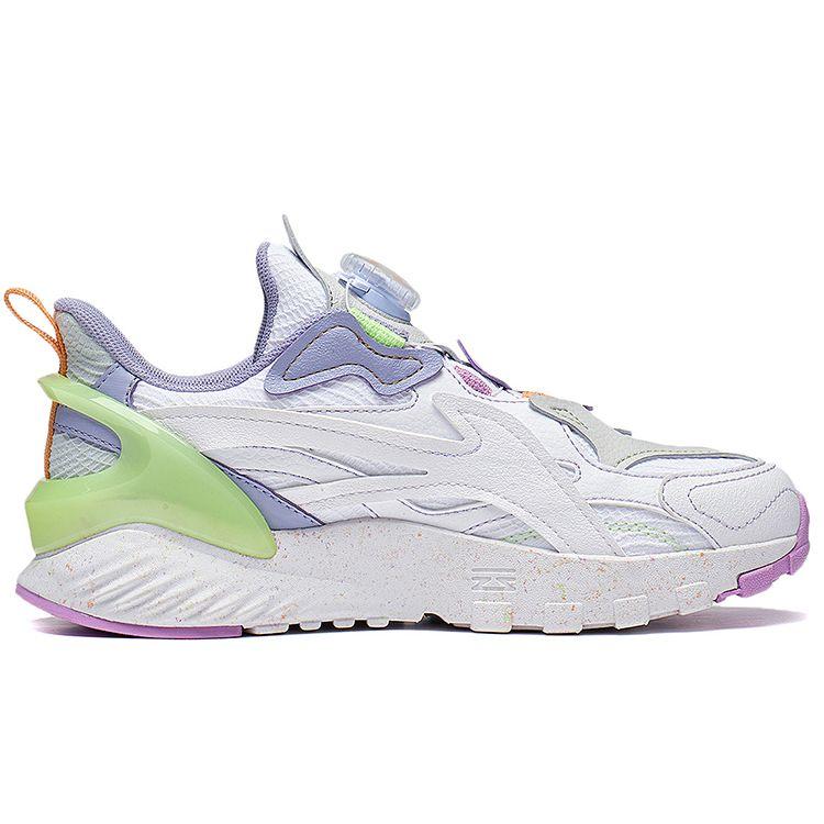 Li-Ning Cloud Shock Absorbing Durable Lightweight Breathable Non-Slip Casual Shoes Kids Shoes Blue White YKCT086-2
