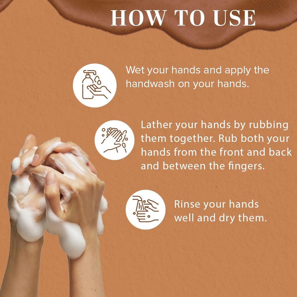 KHADI NATURAL Sandalwood Hand Wash 2x210 Ml Moisturizing Germ Protection For Soft Clean Hands All Skin Types