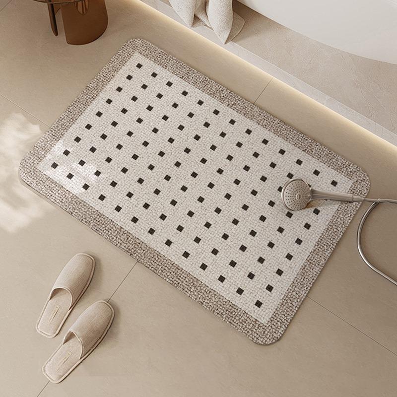 Europe Style Simple Stripe Carpet Living Room Sofa Bedroom Study Bathroom Kitchen Entrance Door Mat Non-slip Home Decoration Rug