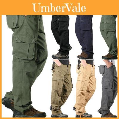 Bequeme Herren-Arbeitshose mit Cargotaschen für Freizeit, Wandern und Outdoor-Aktivitäten