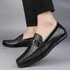 Fashion Classic Male Driving Shoes All-match Men's Dress Shoes Genuine Leather Men Casual Shoes New Slip On Formal Loafers Men Moccasins
