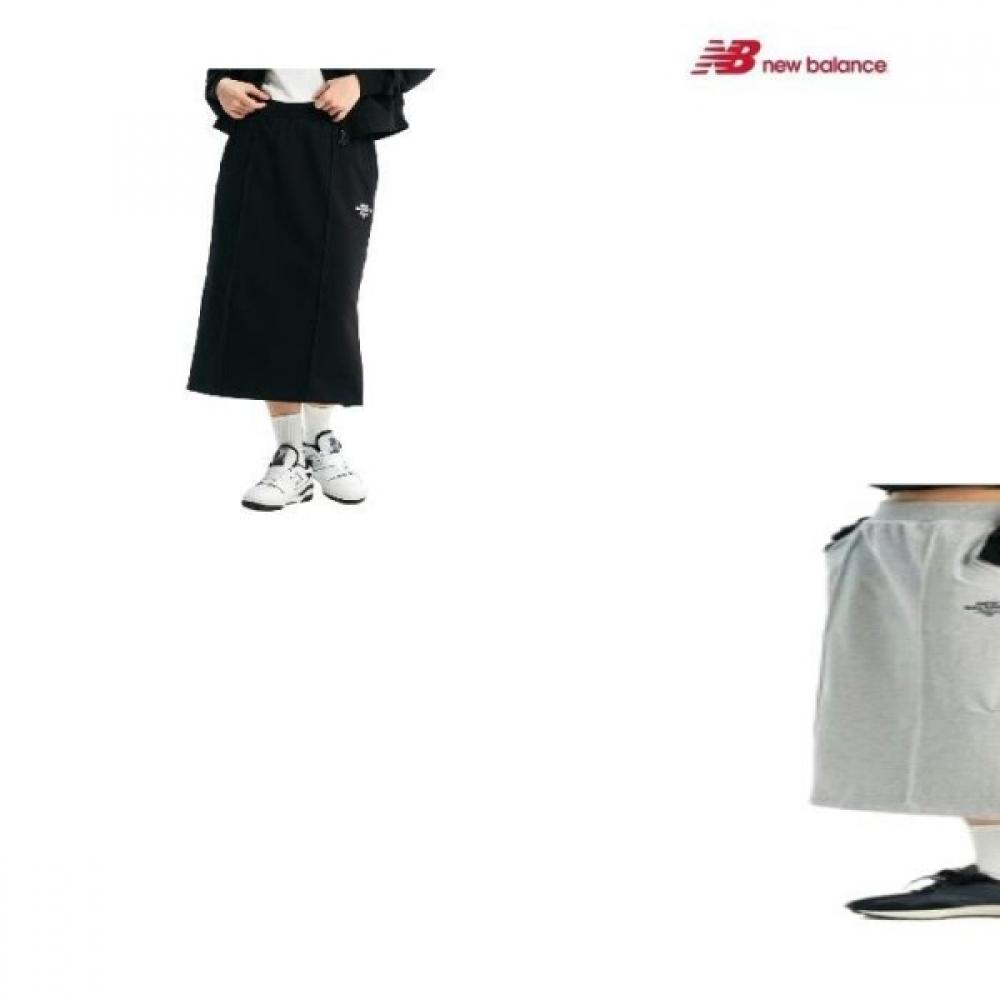 NeW Balance W NeW Essential Long Skirt nbnWe1W222 (AC)Melange Gray/70(S)