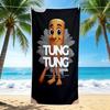 1Pc Tung Tung'S Floral Adventure Beach Towel Quick Dry Multiuse For Beach Pool Gym Yoga Home Travel Christmas Halloween Xmas Gift L1451