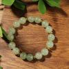 Elegant Green Aventurine Lucky Jade Bracelets Women Natural Stone 10mm Beads Bangles Summer Jewelry Stackable Girl Gift
