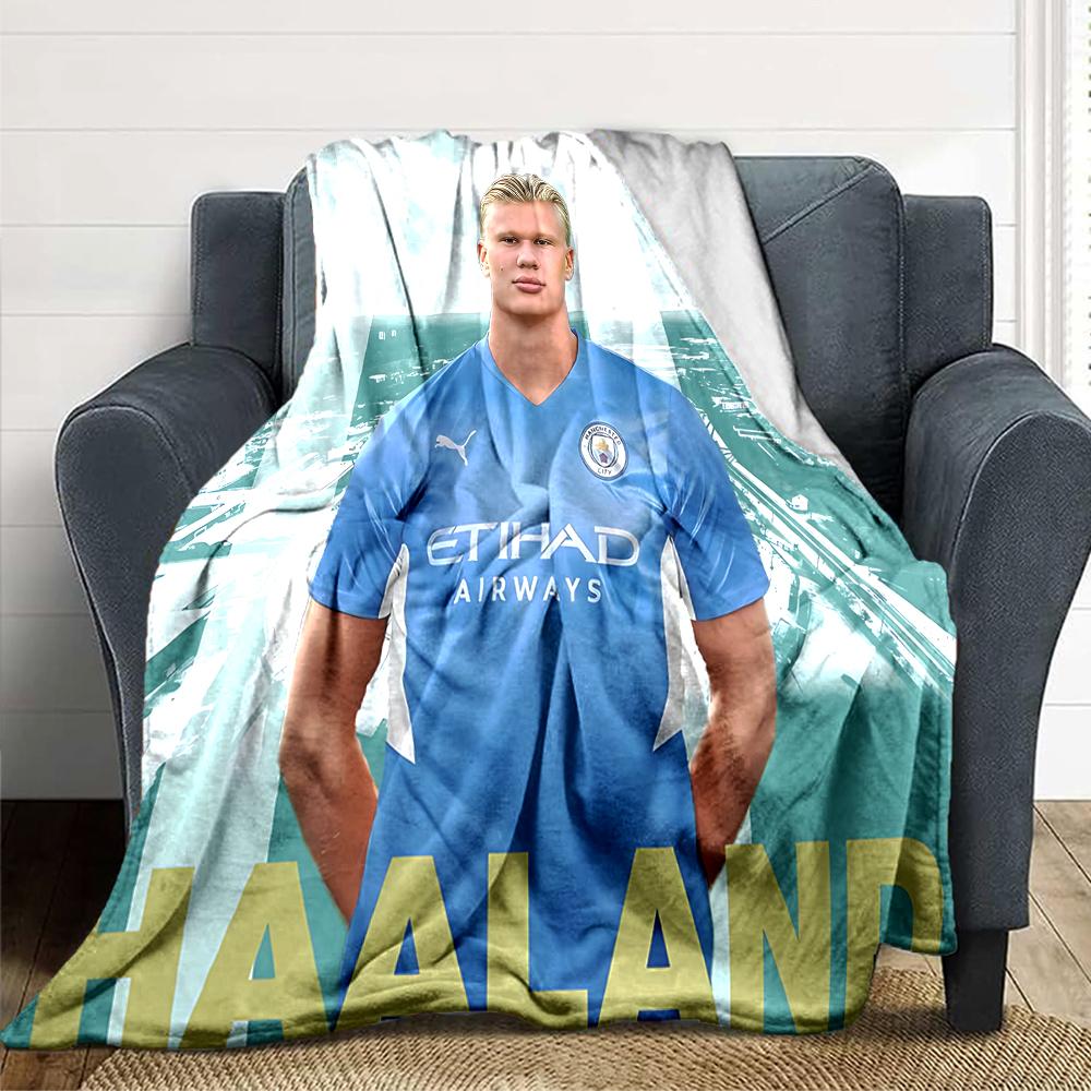 Manchester City Legend Blankets Flannel Printed Breathable Warm Throw Blanket for Home Office Bedspreads 0708a85