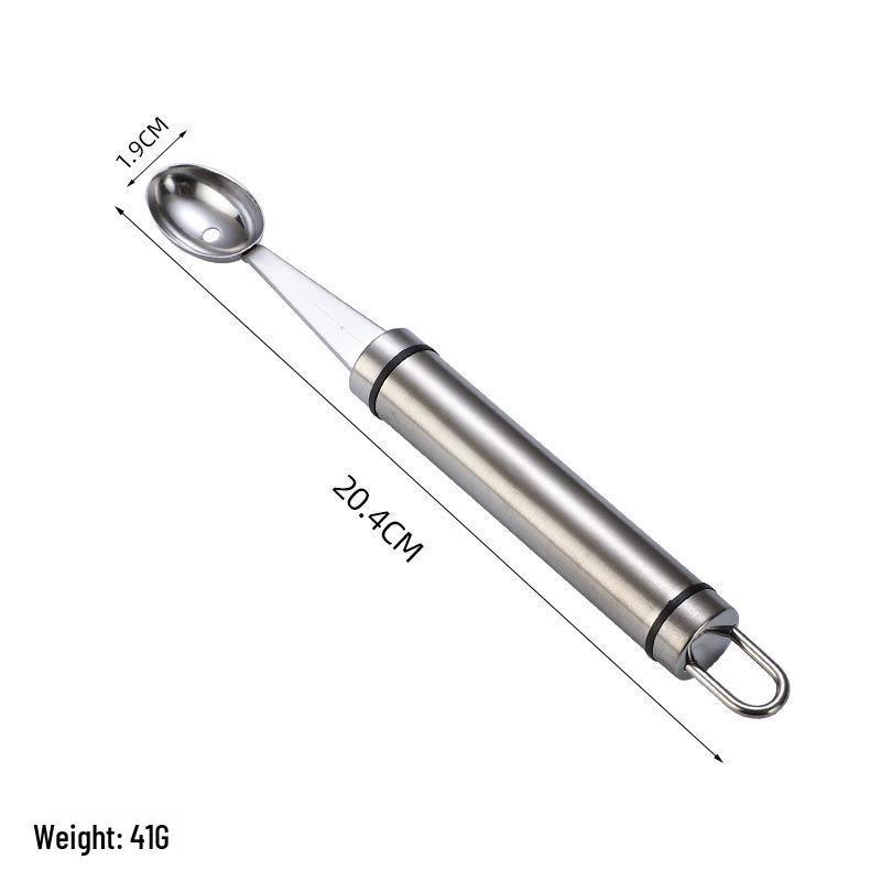 304 Nerezová Ocel Melounové Vykrajovátko a Nástroj na Nabírání Ovoce