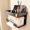 Punch-Free Wall-Mounted Tissue Holder