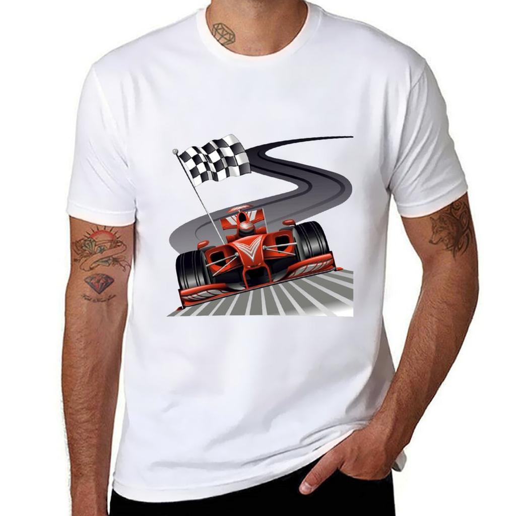 Go Kart Racing Girl Tshirt Streetwear Print Tee Shirt