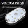 Car Mini LED Interior Mood Light USB Rechargeable Magnetic Wireless Touch Light Roof Reading Light Car Interior Accessories