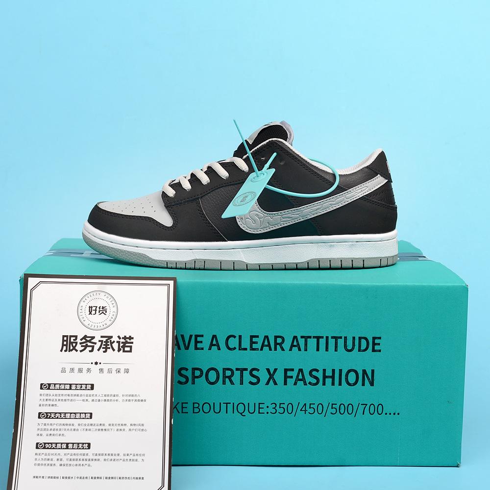 Men'S Shoes Women'S Shoes Dunk Black And White Panda Reflective