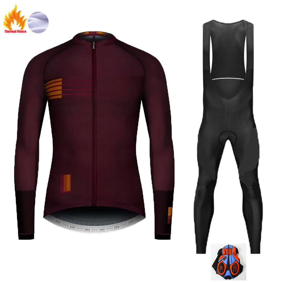 Cycling Clothing Autumn and Winter Long-sleeved Velvet Warm Road Men's Team Tour De France Cycling Clothing 2026 Winter Cycling Clothing Set