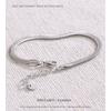 XY 2646 Stainless Steel Bracelets Jewellery Woman Metal Snake Chain Waterproof Simple Classic Couple Gift New