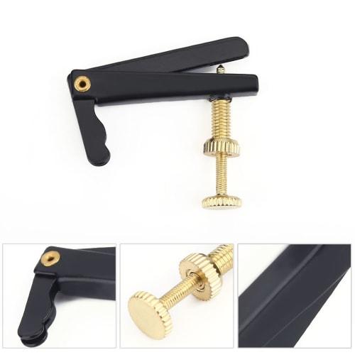 3/4 and 4/4 Cello Fine Tuners, String Adjusters, Durable, Stringed Instrument, Set of 4, Black