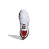 adidas Unisex ZX 2K Boost Bold Logo Graphic Cloud White Silver Metallic Core Black FX7030