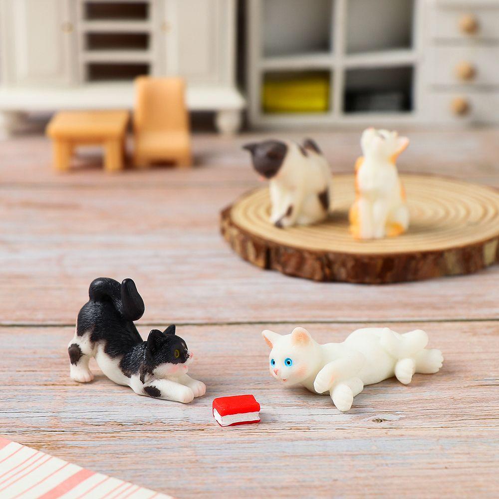 Decorations Crafts Cute Cartoon Micro Landscape Ornaments Cat Simulation Animal