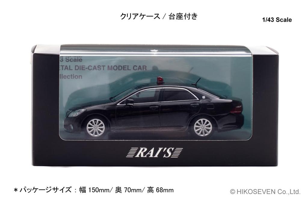 Hiko seven RAI'S 1/43 Toyota Crown (GRS202) 2013 Tokyo Metropolitan Police Department Traffic Division Mobile Patrol Unit Vehicle H7431308