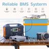 Flashfish Cheap Price 200W Outdoor Back up Solar Generator Portable Power Station Set With 60w Solar Panels
