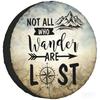 Compass Spare Tire Cover Adventure Aesthetic Waterproof Dustproof Protector for SUV