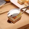 8" Non-Magnetic Stainless Steel Scissor-Style Tongs for Food, Salad, Bread, Cake, and Buffet. 10" Thickened.