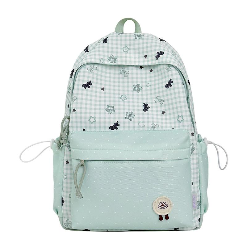 Schoolbag Japanese Cartoon Bow Backpack Female Student Large Capacity Cute Schoolbag Junior High School Student High Value Backpack