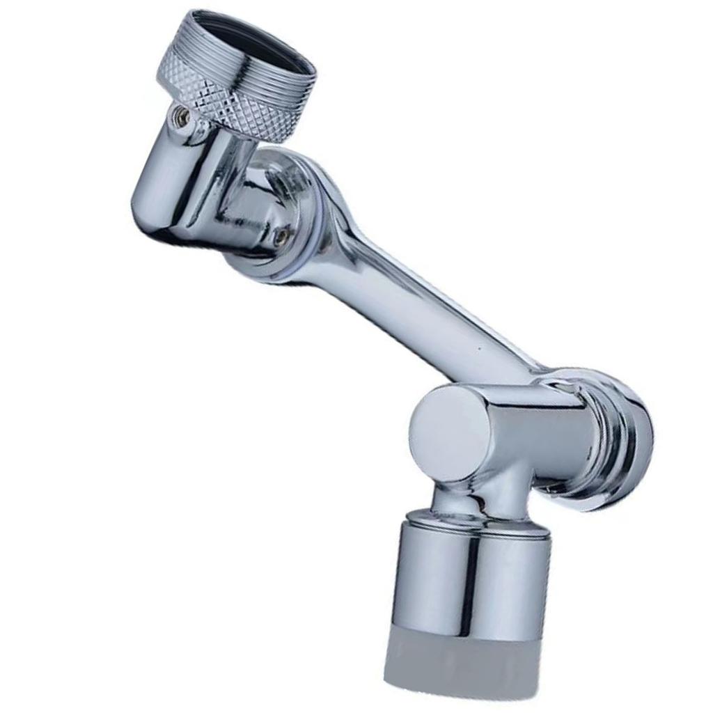 Swivel Faucet Aerator Rotating Faucet Extender Splashproof Universal Sink Water Aerator 2 Mode Outlet Robotic Arm for