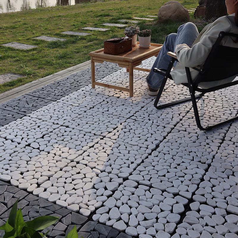 Premium WPC Outdoor Flooring: Anti-corrosion, Anti-slip, Easy Assembly for Patio, Balcony, Courtyard.