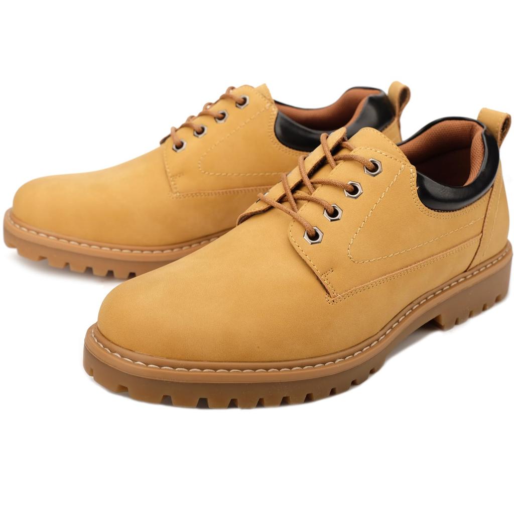 KIXSTAR Ležérní Krátké Pracovní Horská Outdoorová Módní Platforma Ležérní Velikost Pánské Boty, Nízké Boty, Žlutá, Boty, Boty, Boty, Šněrovací, Široké,