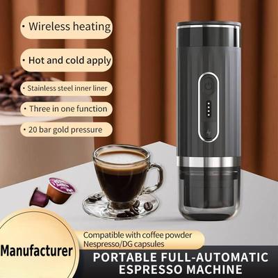 High-Pressure Wireless Capsule Espresso Machine with Automatic Heating