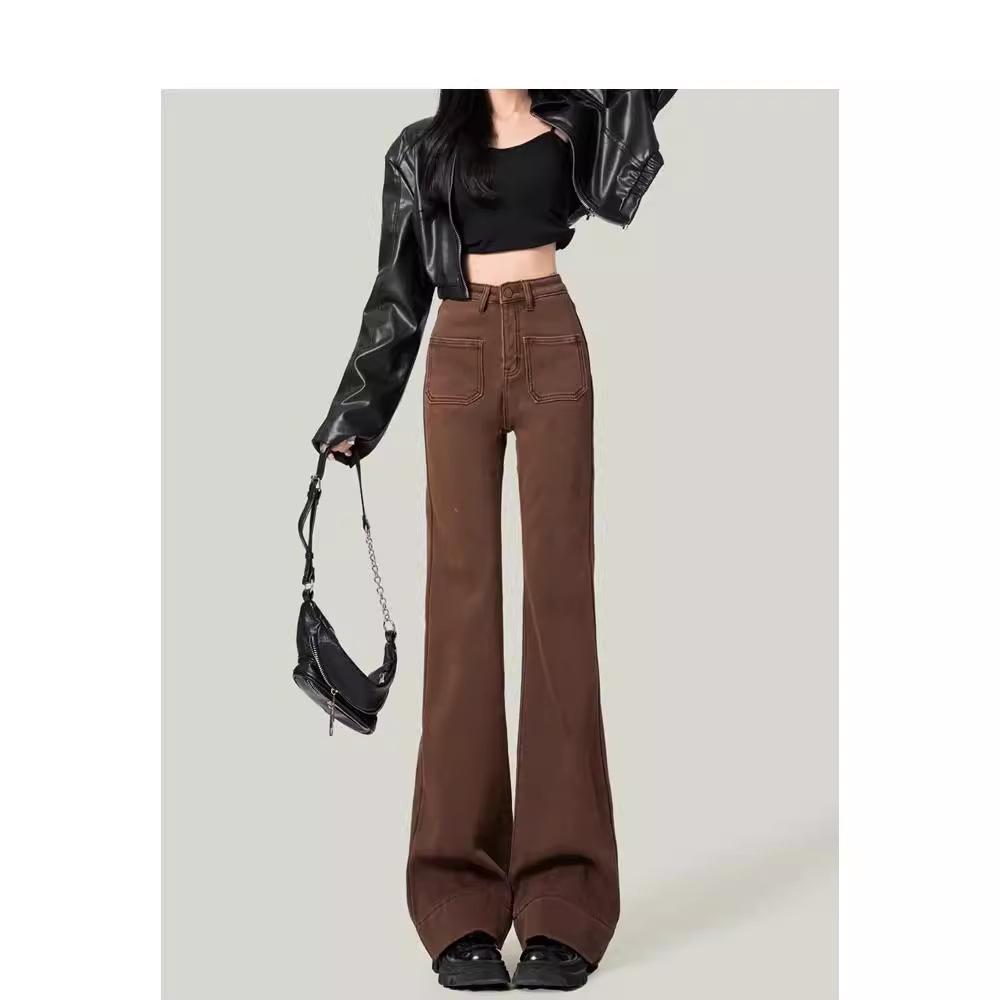 Off-White Micro-Flare Jeans for Petite Women - New Fall 2024 Collection