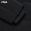 FILA Men's 2024 Winter Hooded Mid-Length Down Jacket