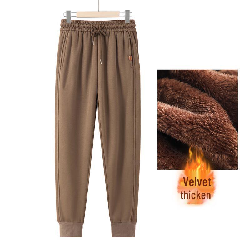 

Женские джоггеры YUZHAOLIN с флисовой подкладкой и манжетами XL