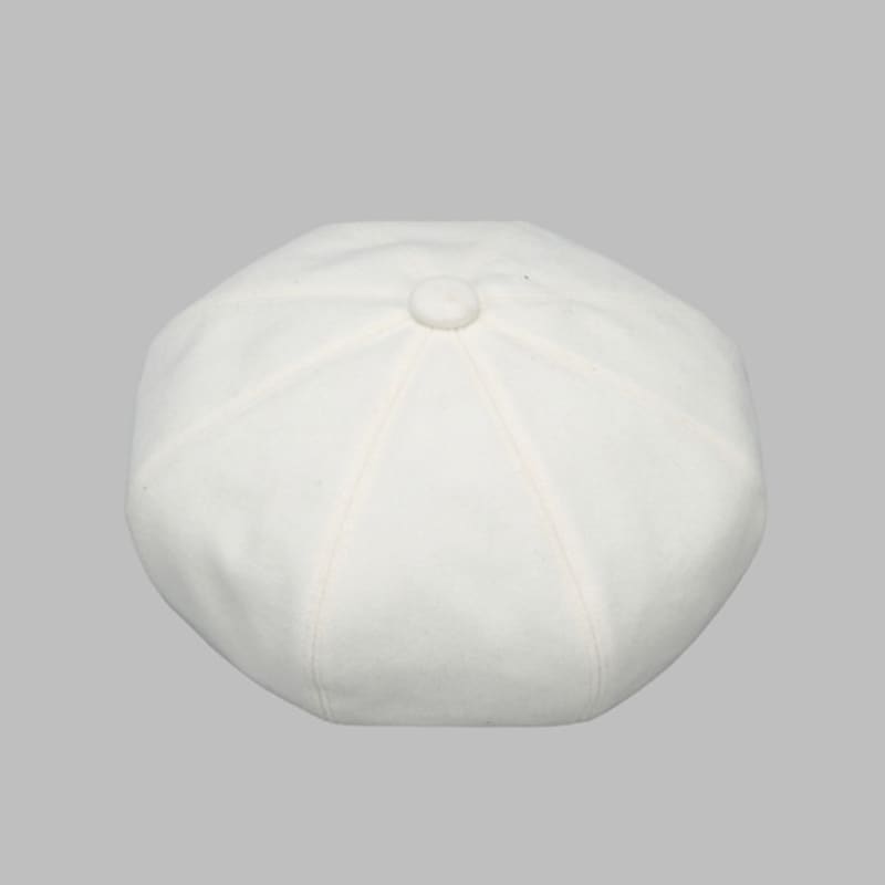 MAIA Wool Beret - Ivory