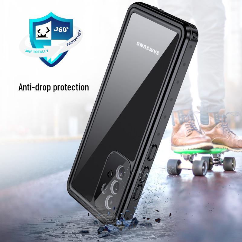 Red Pepper Waterproof Shockproof Case for Samsung A52/A53 - Full Coverage Outdoor & Diving Protection