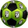 SIZE 5 León FC Soccer Ball Colorful All Ages Machine Stitched PVC Competition Ready Durable High-Bounce