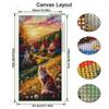 Large Size Diamond Painting New Collection Sunset House Cat Diy Full Square Round Drill Rhinestone Embroidery Animals Mosaic Cross Stitch Kits