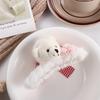 Flower Bathing Plush Hair Accessories Korean Style Crab Clips Women Hair Clips Bear Hair Claws